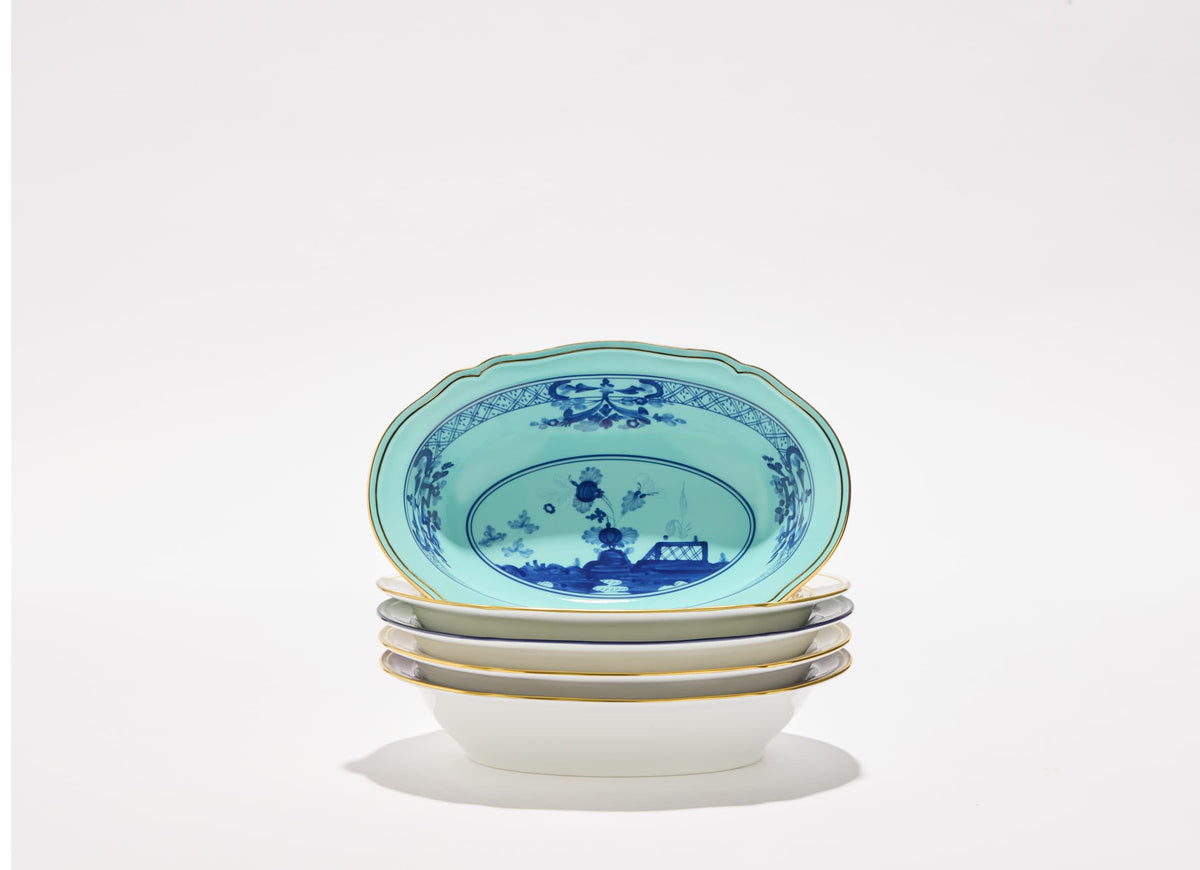 Iris Oval Serving Bowl