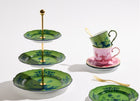 Malachite 3 Tier Serving Stand