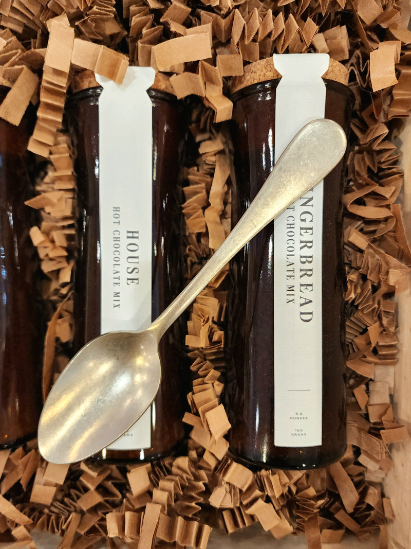 Winter Cocoa Trio & Italian Spoon Set