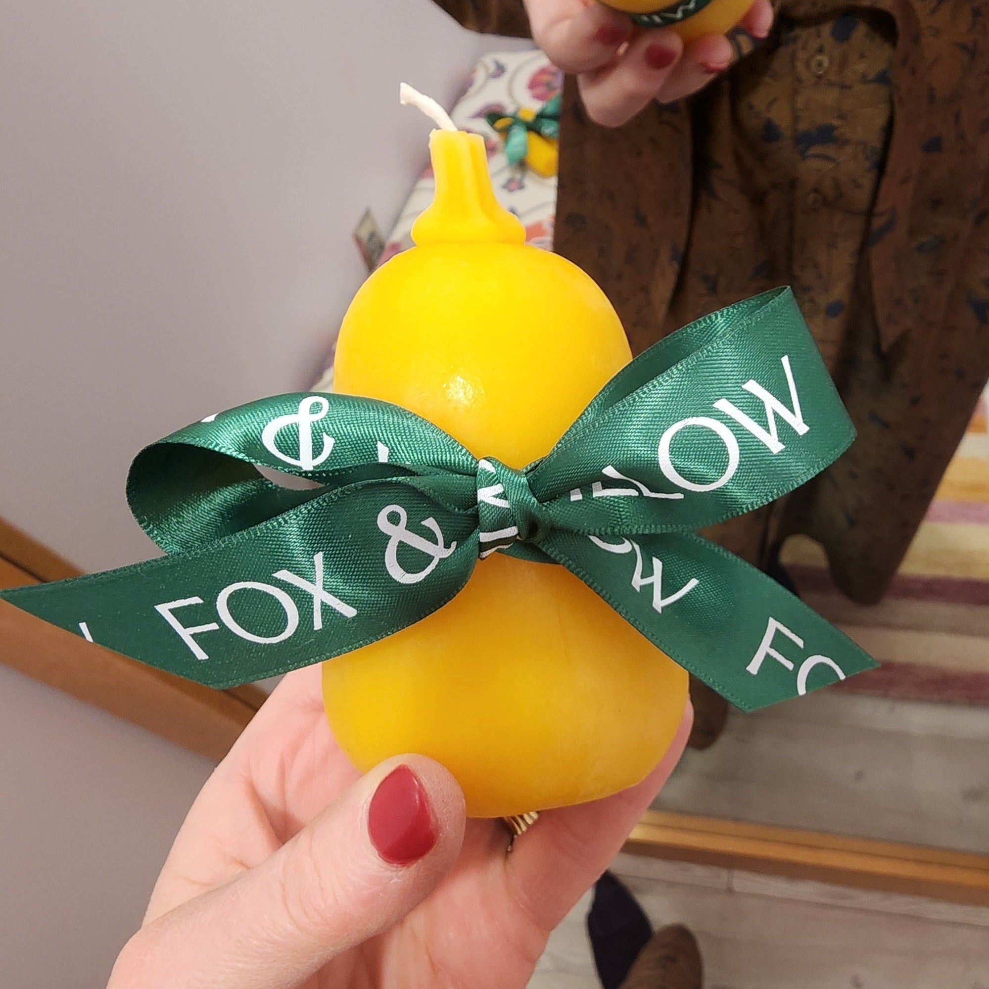 Squash Beeswax Candle