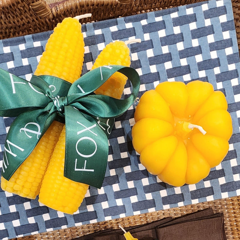 Pumpkin Beeswax Candle