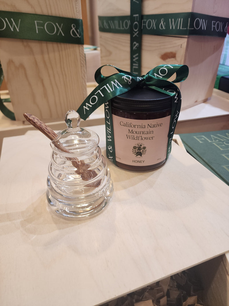 Timeless Crystal & Honey Gift Set