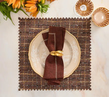 Boucle Placemat in Brown & Multi