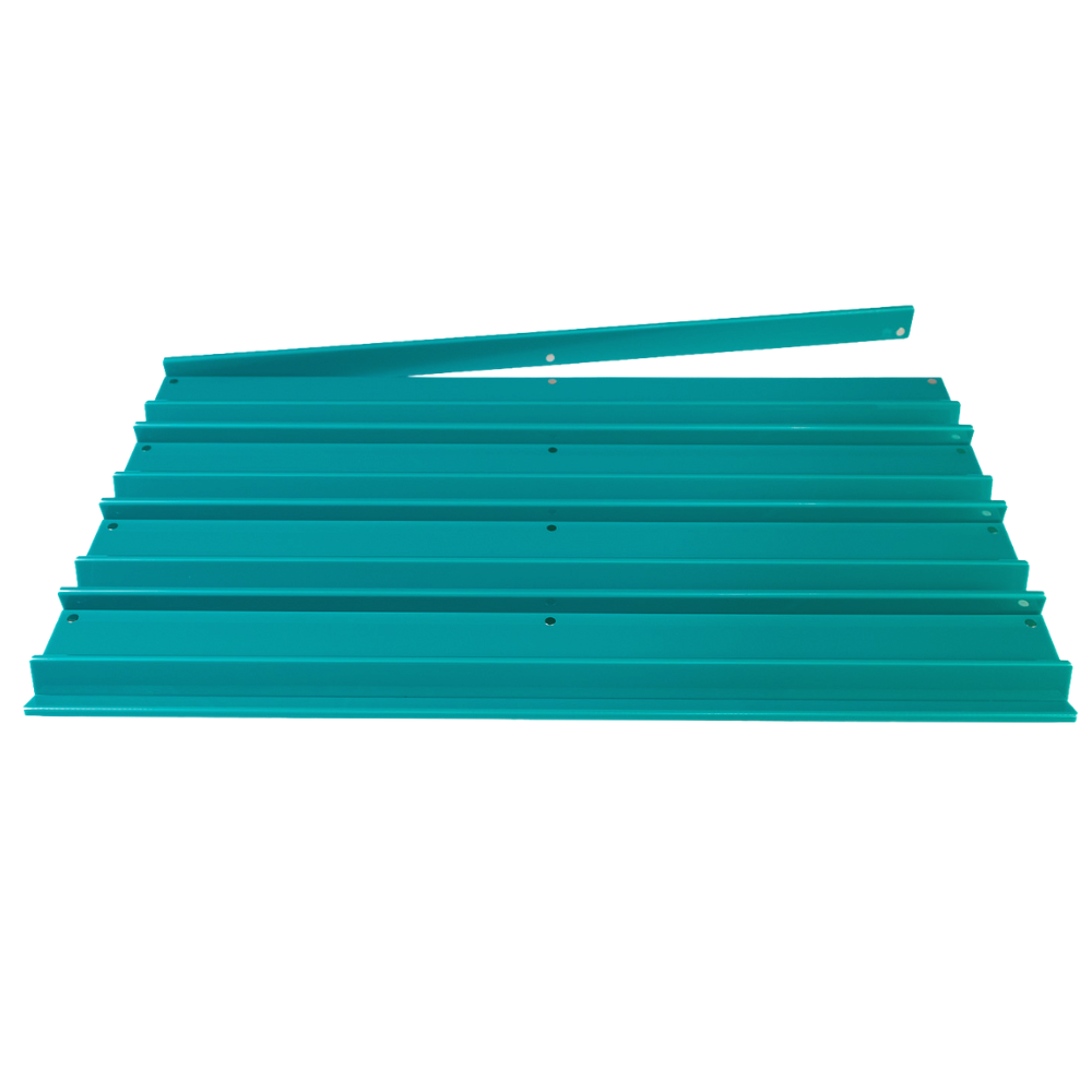 Teal Acrylic Mahjong Magnetic Racks & Pushers