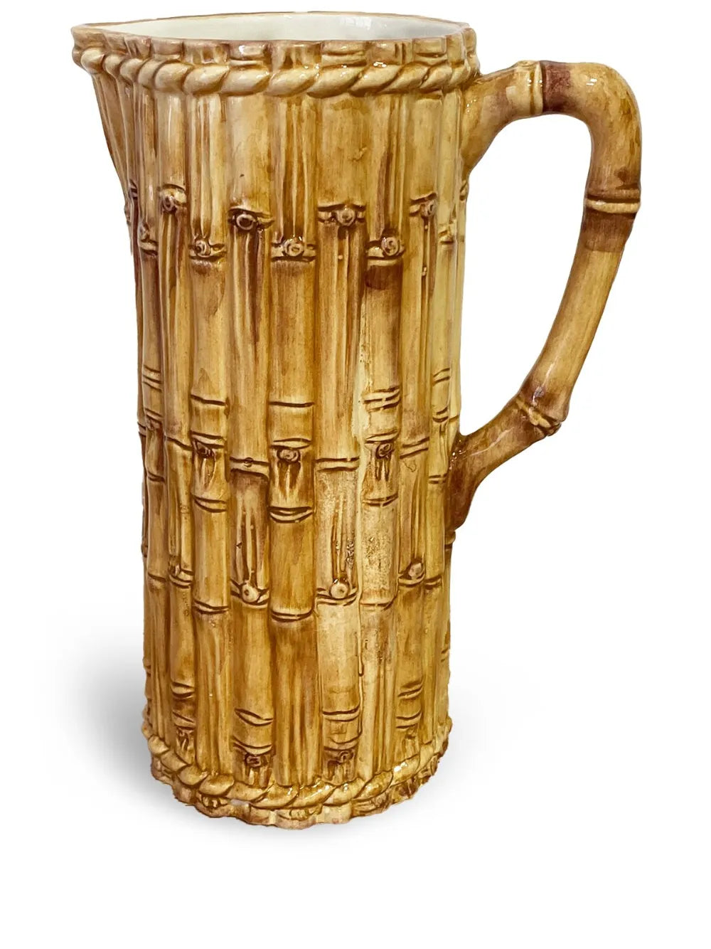 Bamboo Ceramic Jug