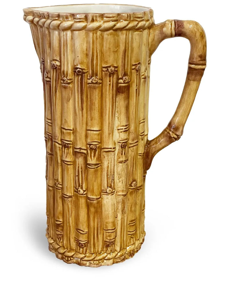 Bamboo Ceramic Jug