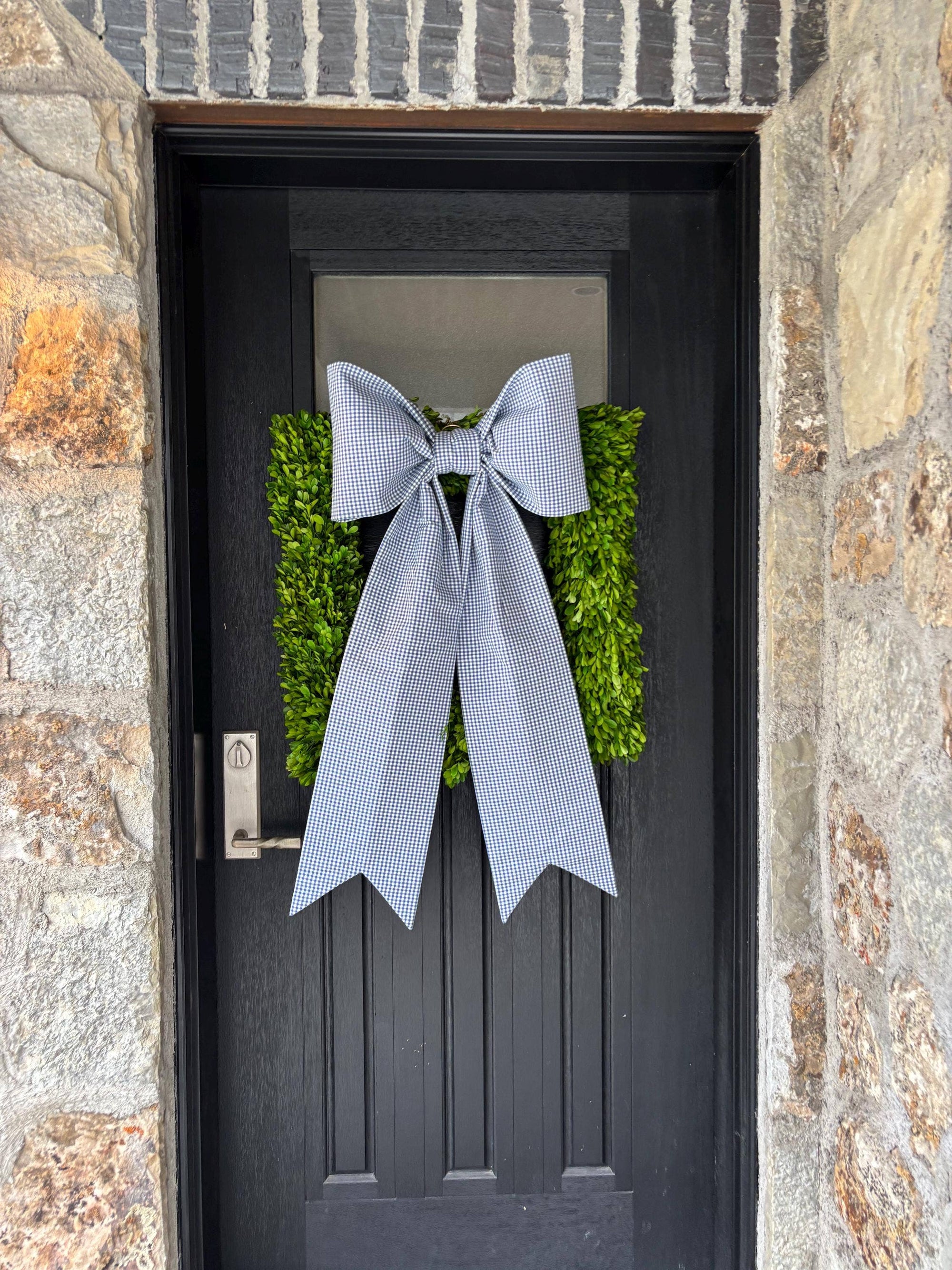 The Summer Gingham Bow
