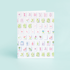 Mahjong Blank Card