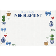 Needlepoint Slab Notepad