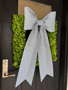The Summer Gingham Bow