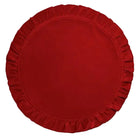 Red Velvet Placemat, 16.5" Round
