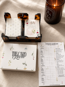 Garden Floral Canasta Cards with Points