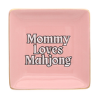 Mommy Loves Mahjong Tray