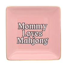 Mommy Loves Mahjong Tray