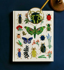 Curio Embroidered Fabric Sketchbook