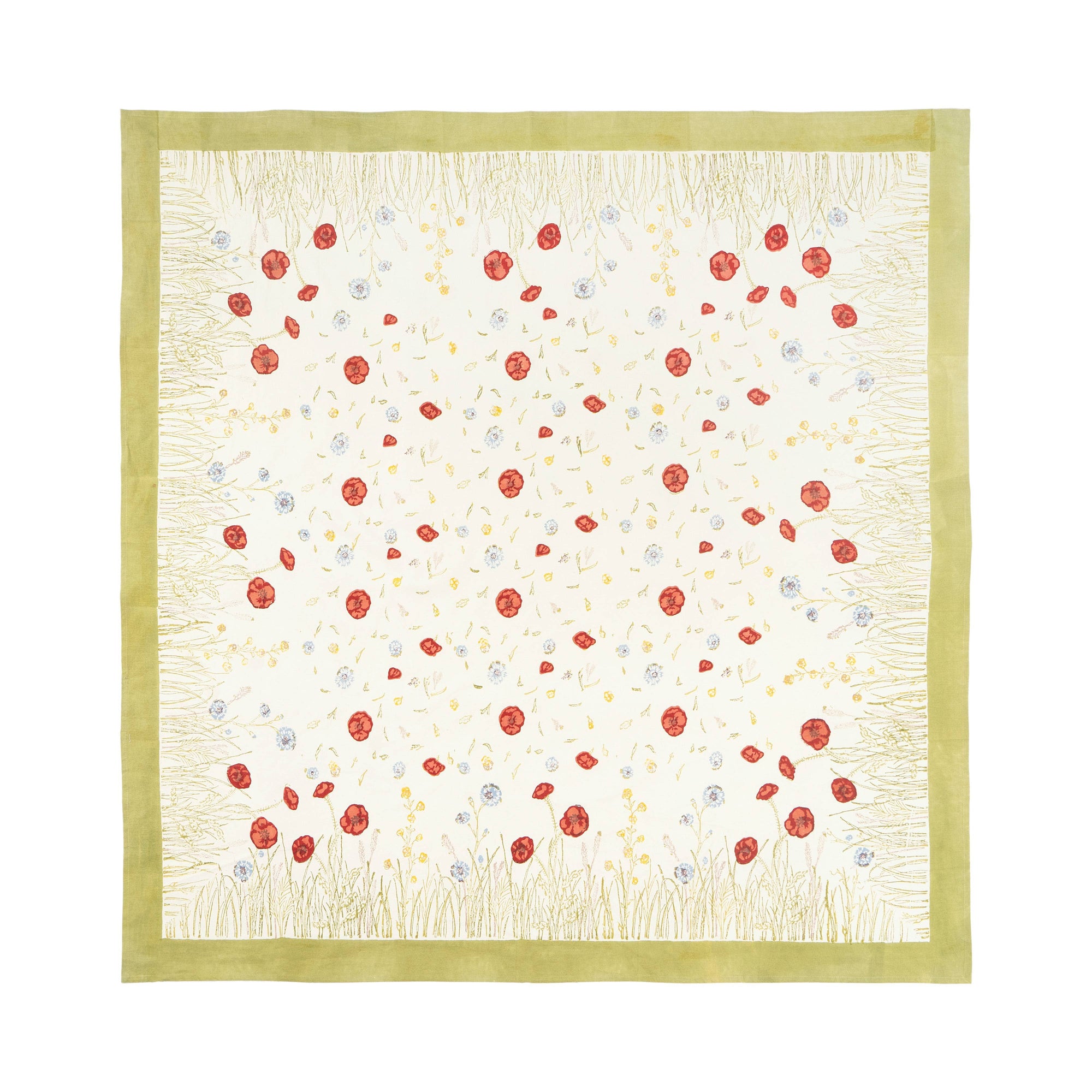 French Fields 90" Round Tablecloth