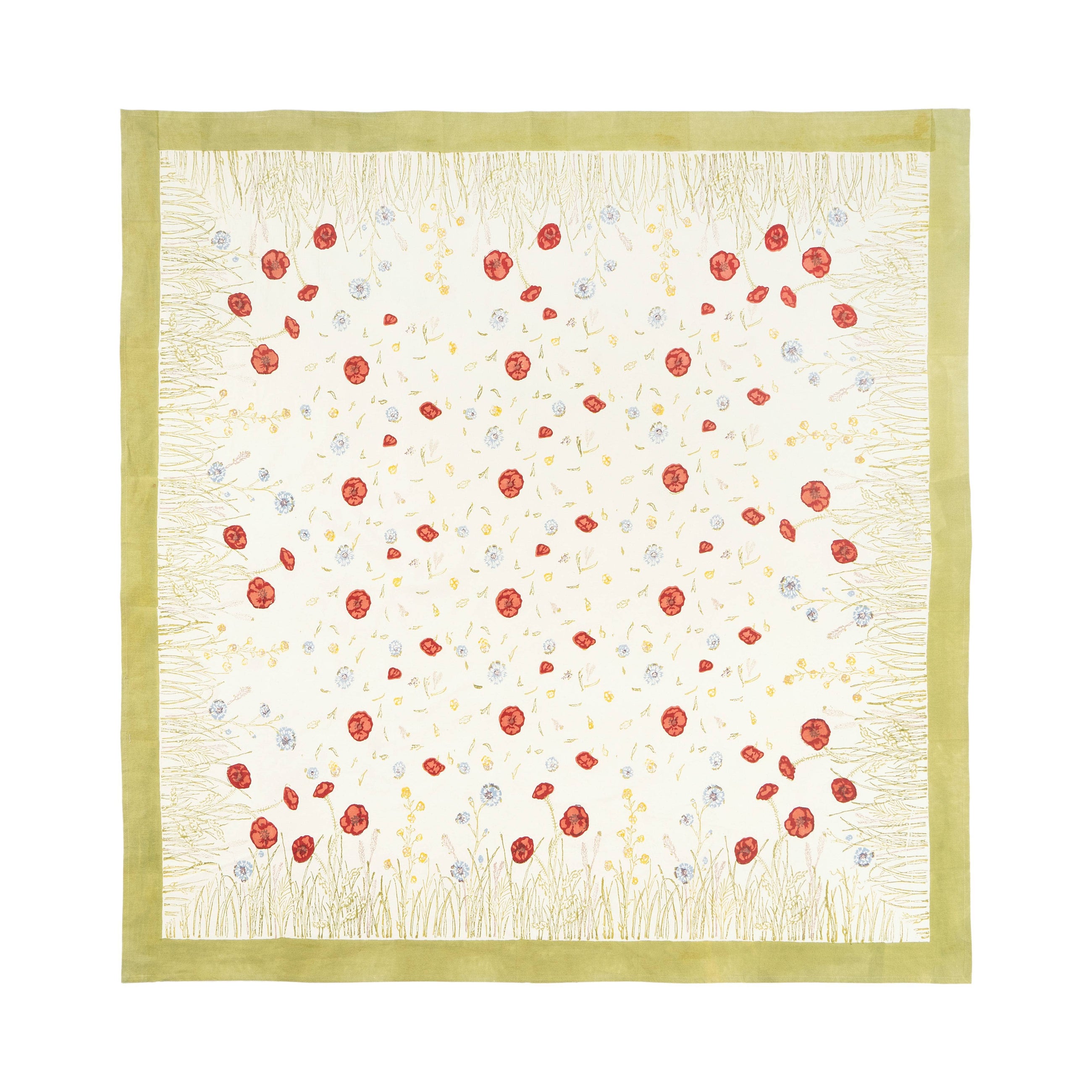 French Fields 90" Round Tablecloth