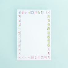 Mahjong Tiles Notepad