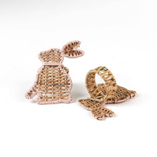 Rattan Bunny Napkin Ring