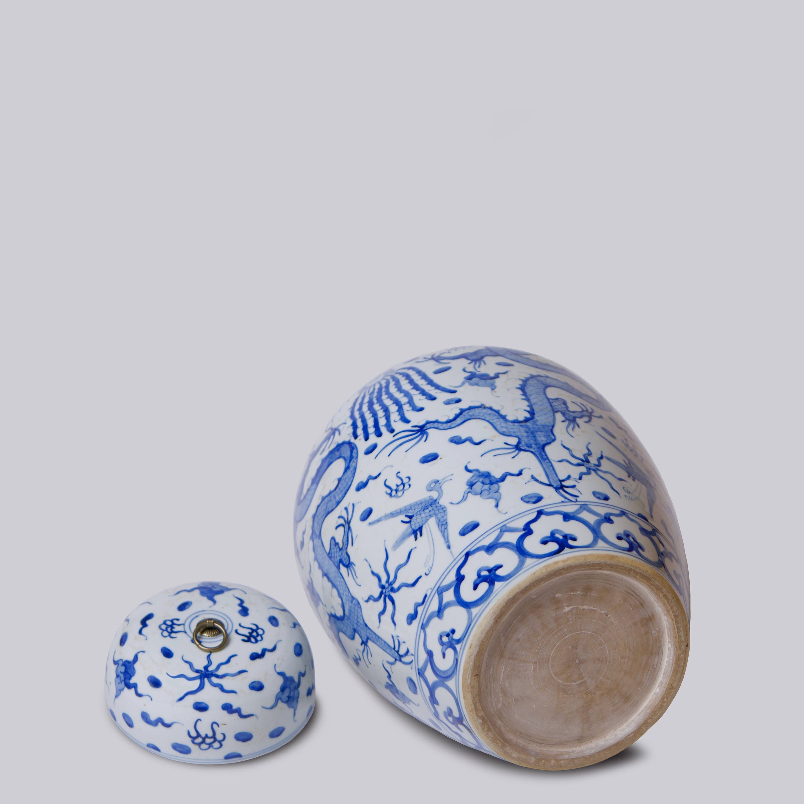 Dragon Lidded Jar