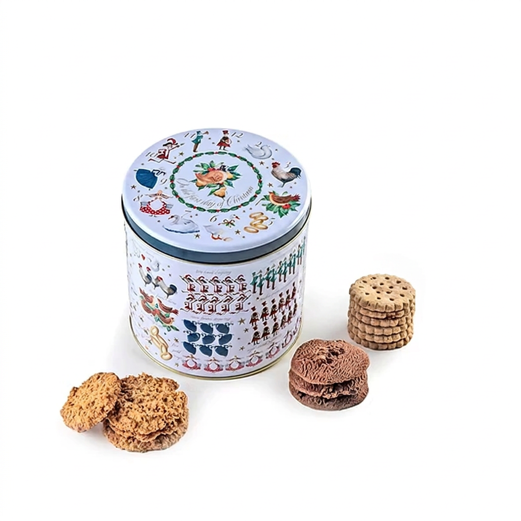 12 Days of Christmas Cookie Tin