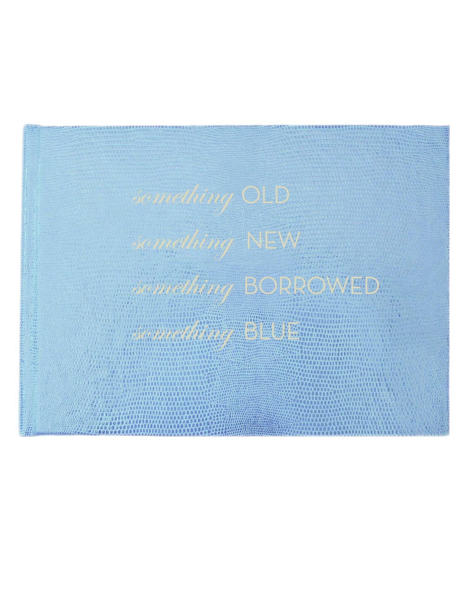 Wedding Guest Book, Something Blue