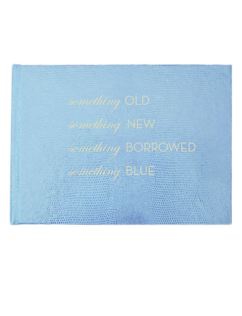 Wedding Guest Book, Something Blue