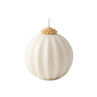 Cream White Ornament Candle