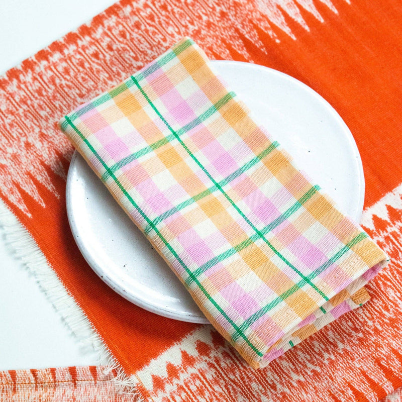 Marguerite Plaid Napkin