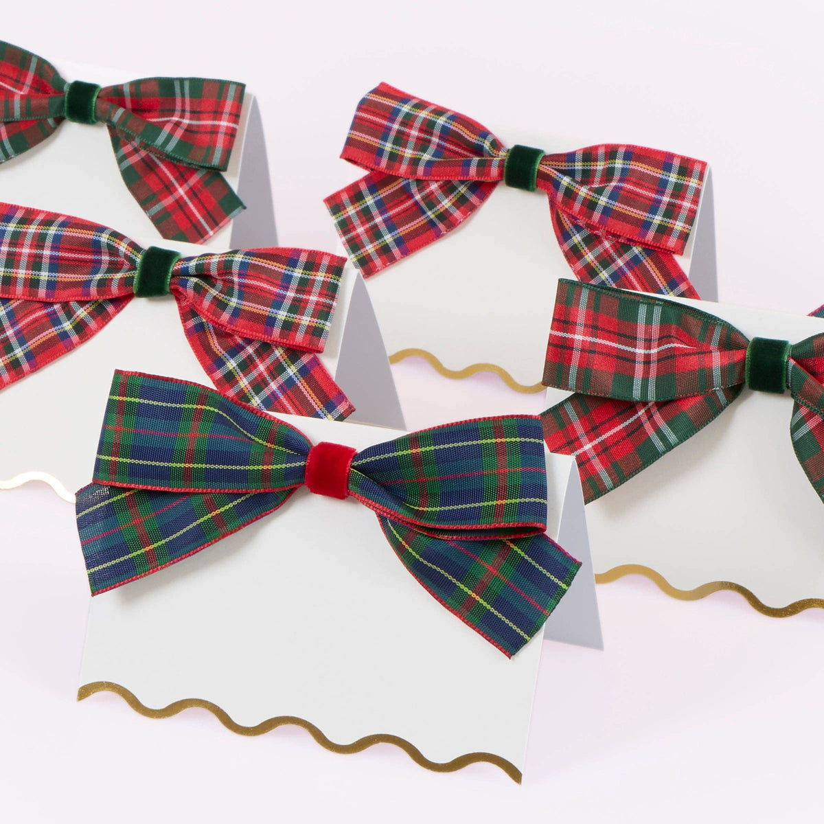 Tartan Place Cards