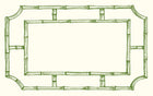 Bamboo Lattice Place Card
