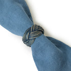 Blue Braided Napkin Ring