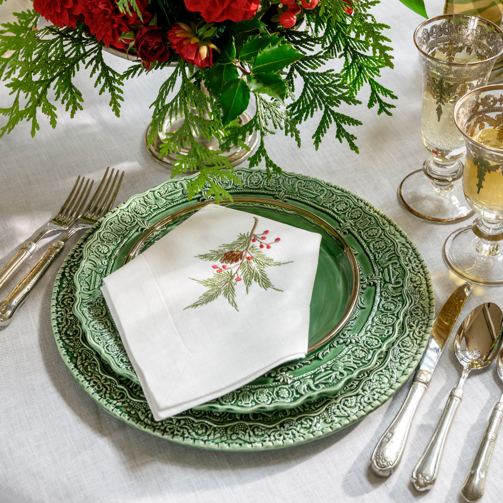 Natale Pine Napkins