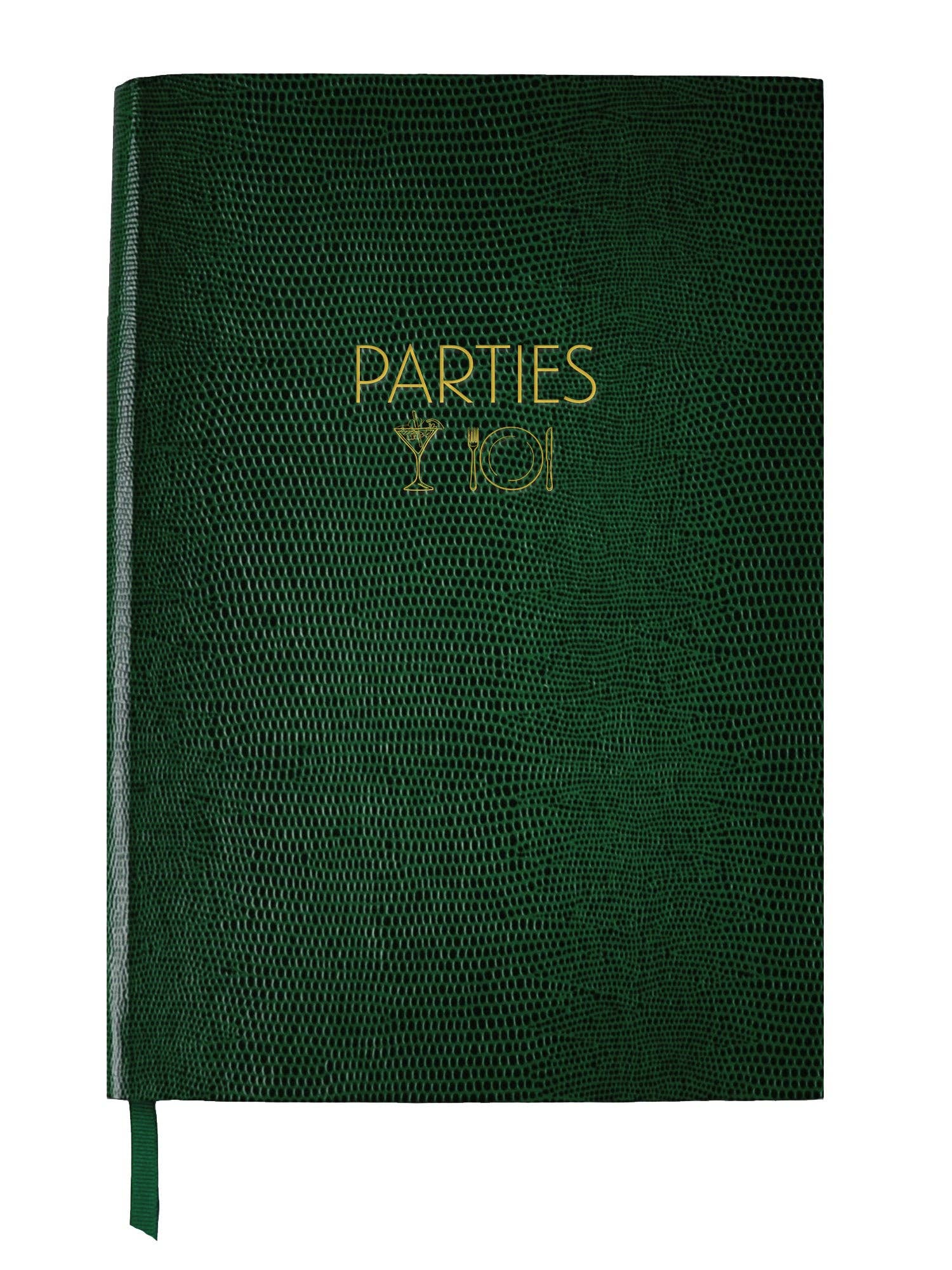 Dinner Parties Book, Dark Green