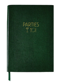 Dinner Parties Book, Dark Green