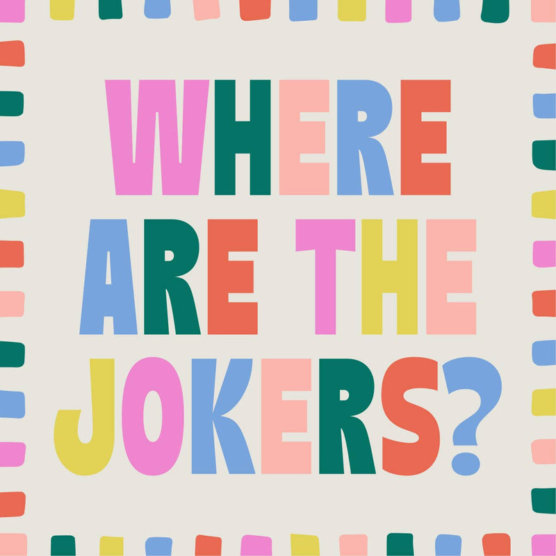 Mahjong Jokers Cocktail Napkins