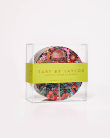 Best Buds Acrylic Coaster Set of 4