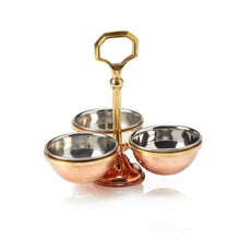 Copper Condiment Set