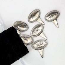 Set of 6 Formaggio Markers