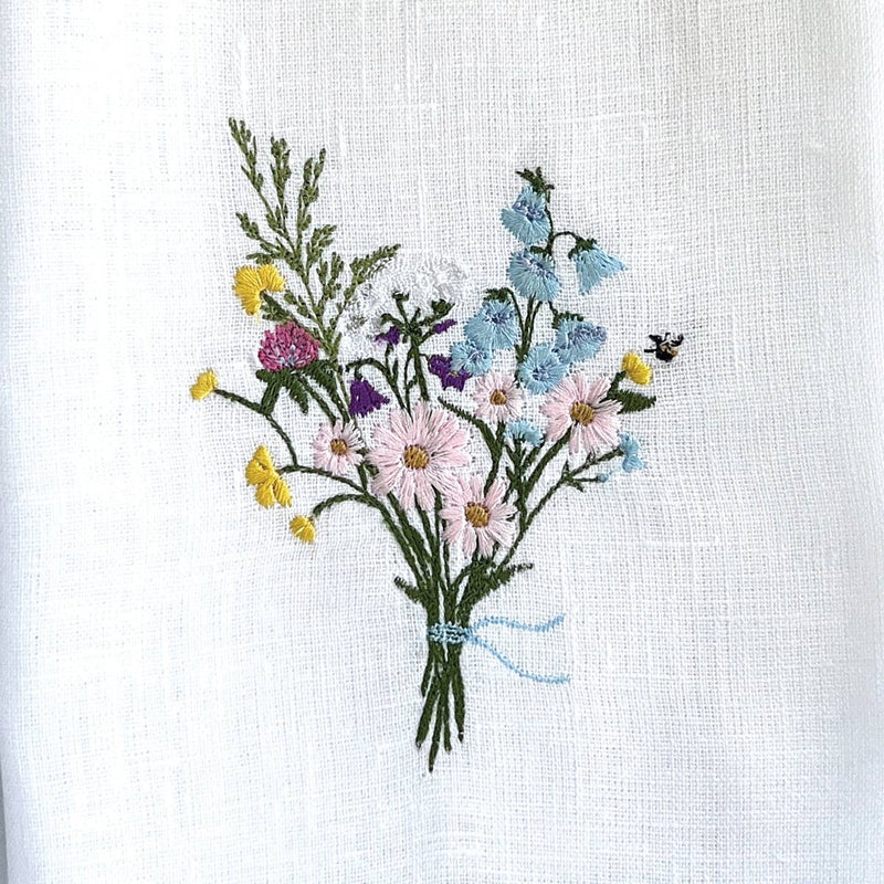 Wildflower Linen Towel