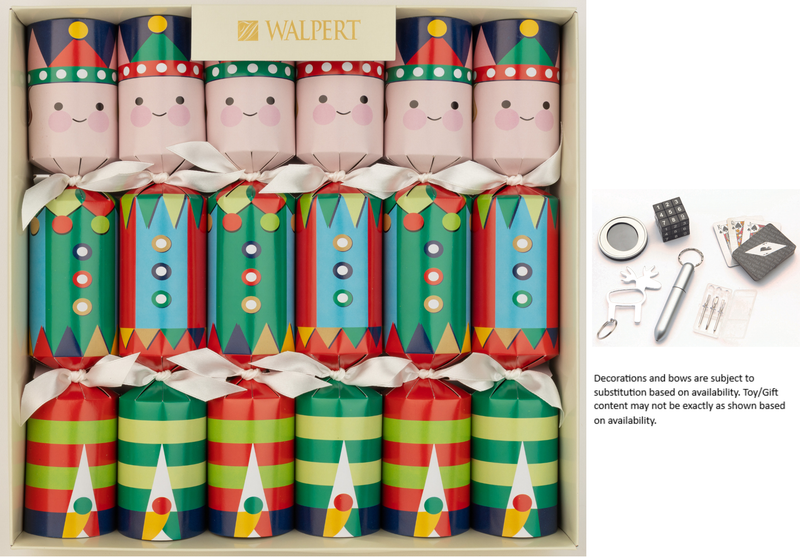 Christmas Elf Cracker, Set of 6