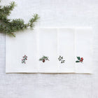 Forest Holiday Napkins, Set of 4