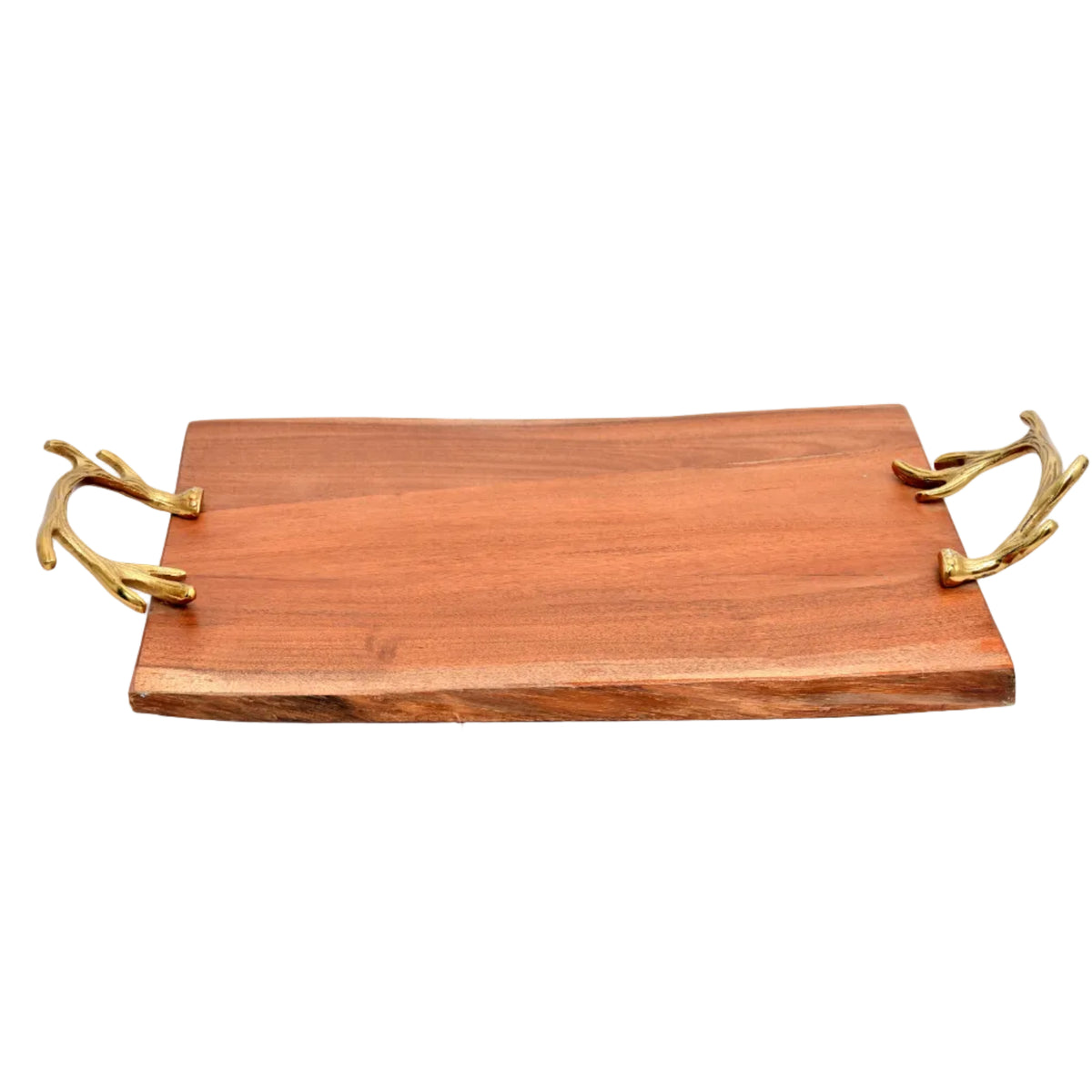 Golden Antler Serving Tray