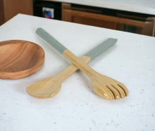 Bamboo 14.7 White Server Set