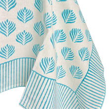 Turquoise Coral 57x57" Tablecloth