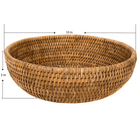 Round Rattan Bowl