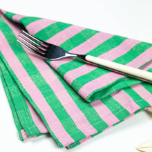 Flora Stripe Napkin