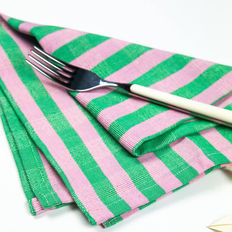 Flora Stripe Napkin