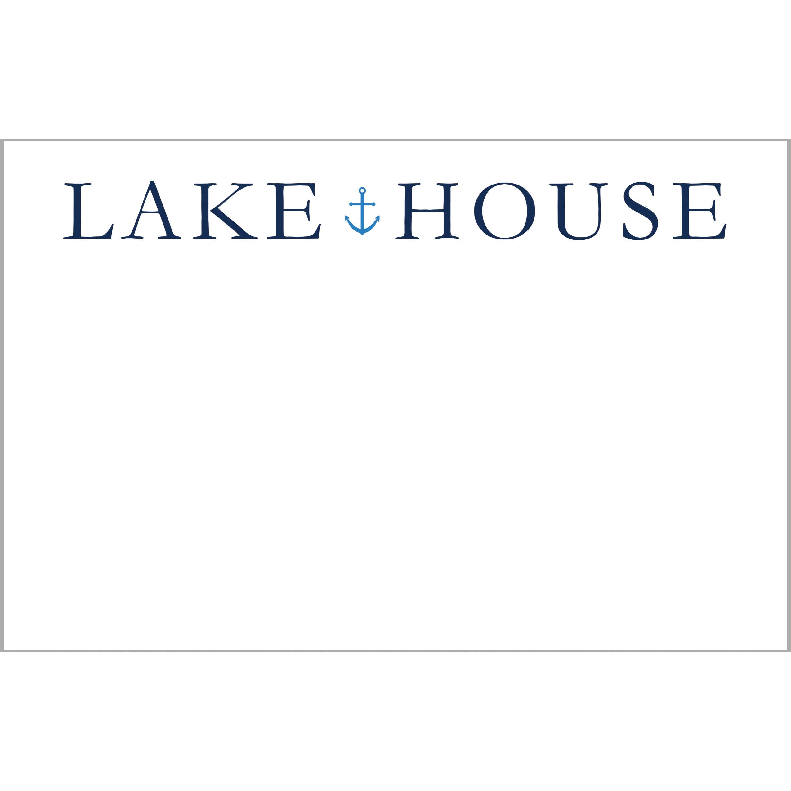 Lake House Slab Notepad