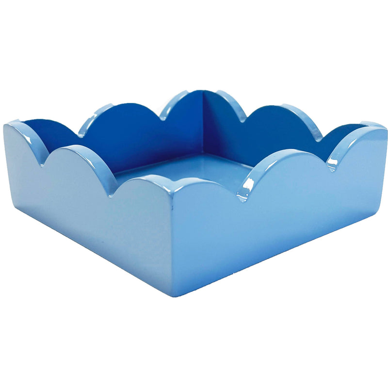 Cornflower Lacquered Napkin Holder